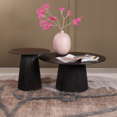 Dali ronde salontafel hout Ø80 cm