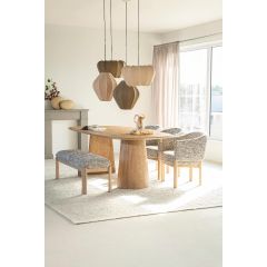 Lune eetaffel deens ovaal 300x105 cm