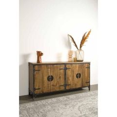 Basto dressoir - 180 cm - bruin