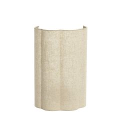 Fringe wandlamp 26x15x40 cm - naturel
