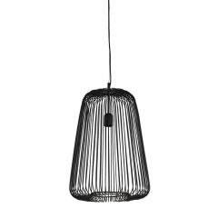 Rilanu hanglamp Ø35x55 cm - mat zwart