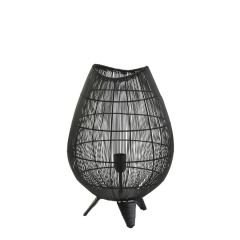 Yumi tafellamp Ø32x47 cm - mat zwart