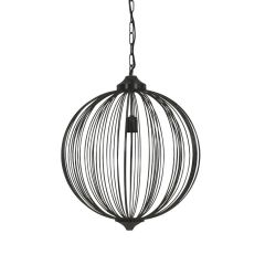 Mala hanglamp Ø50x60 cm - mat zwart