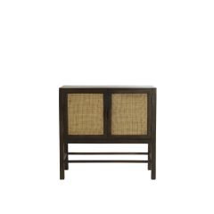 Nipos kast 88x40x84 cm - mangohout donkerbruin