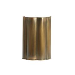 Fringe wandlamp 21x11,5x30,5 cm - antiek brons
