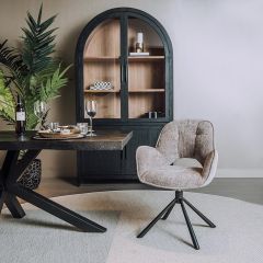 Isola draaibare armstoel