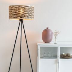 Kurt vloerlamp - bamboo
