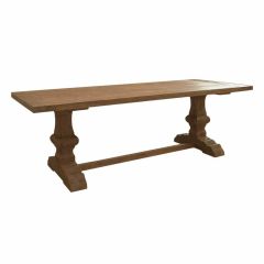 Le Mans eettafel - 240 cm - bruin