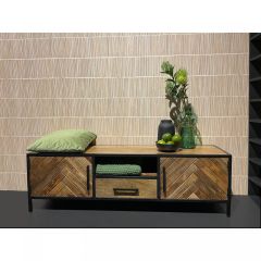 Brooklyn tv-meubel - 150 cm - mangohout - naturel