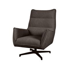 Rodia draaifauteuil bouclé - bruin
