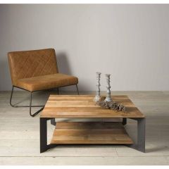 Tower Living Pandora salontafel vierkant - 100 cm - bruin