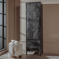 Tower Living Ziano opbergkast - 55 cm rechts - zwart