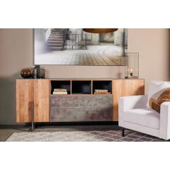 Ora dressoir - 222 cm - bruin