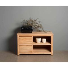 Corona tv-meubel - 100 cm - bruin