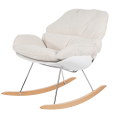 Rocky fauteuil teddy offwhite van het woonmerk Puur