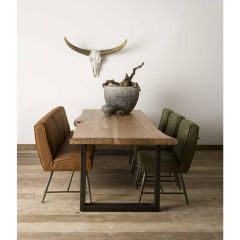 Urbania eettafel - 200 cm - bruin