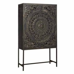 Casina opbergkast - 110 cm - zwart