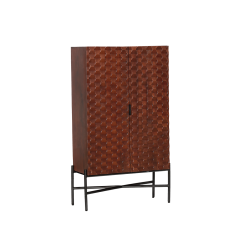 Paola opbergkast - 90 cm - bruin