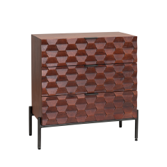 Paola ladekast - 75 cm - bruin