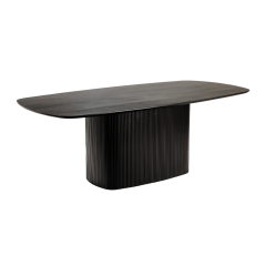 Rivello eettafel - 200 cm - zwart