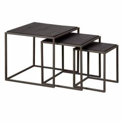 Fanna bijzettafel set vanaf 30 cm - grijs