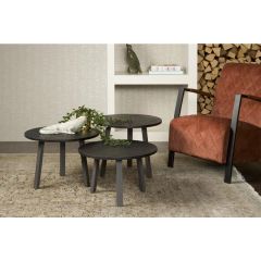 Lazio bijzettafel set ø55 cm