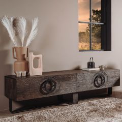 Padua tv-meubel - 200 cm - bruin