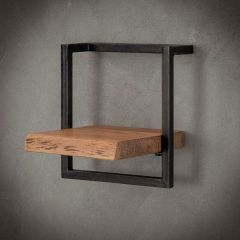 Woody metaal wandplank 30 cm - OUTLET B