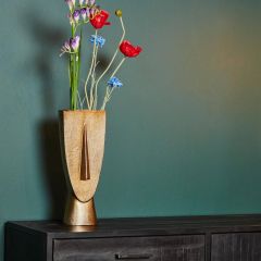 Vaas Fin - L - Antiek goud