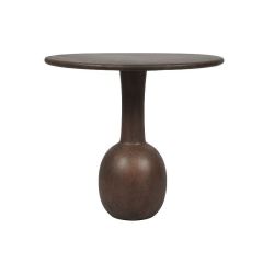 Bijzettafel Donna Ø50 cm - bruin