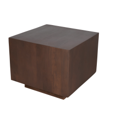 Livia vierkante salontafel - 56 cm - walnoot