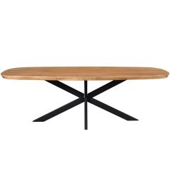 Eettafel Madison Deens ovaal 200 cm - naturel