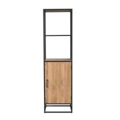 Starfurn Boekenkast Dakota 1 deur 55 cm - naturel