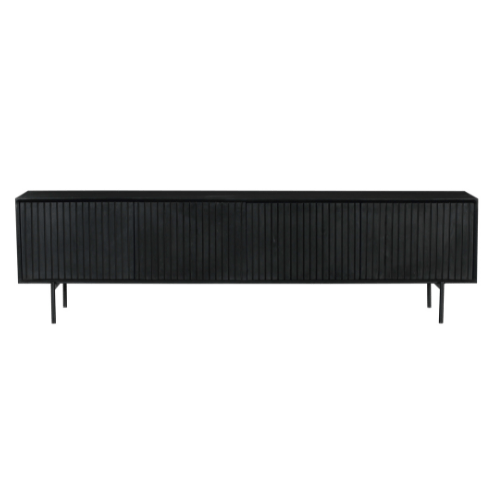 Tv-meubel Madison 210 cm - zwart