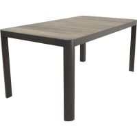 Tuintafel Castilla nuance 160x90 cm - antraciet