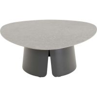Alva tuin bijzettafel 97x97x37 cm - antraciet
