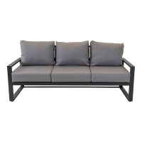 Tormenta 3 zits-loungebank - zwart