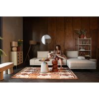 Dutchbone Gale spiegel rond ø80 cm - bruin