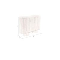 Dutchbone Kenji dressoir mangohout- zwart