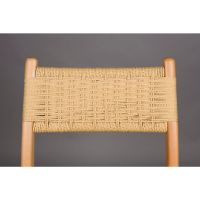 Dutchbone Cecille eetkamerstoel - naturel