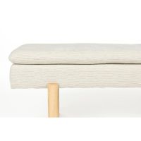 Puur Preston bench - beige/hout