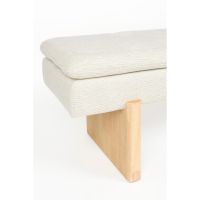 Puur Preston bench - beige/hout