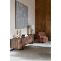 Dutchbone Bruneau tv-meubel - bruin
