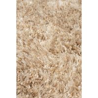 Dutchbone Hairy rond vloerkleed 200 cm - beige