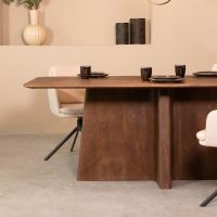 Label51 Scott eettafel 200x100x76 cm - espresso