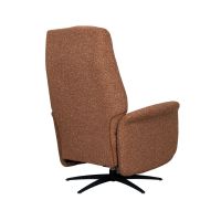 Label51 Stockholm elektrische fauteuil bouclé - koraal