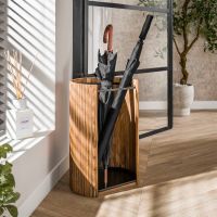 Fraaai Sedona paraplubak massief mangohout - zand