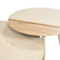 By-Boo salontafel Diago - set van 2 - naturel