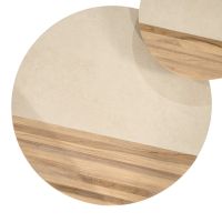 By-Boo salontafel Diago - set van 2 - naturel