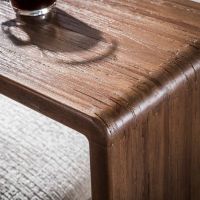 Fraaai Rebecca overzettafel - massief teak espresso